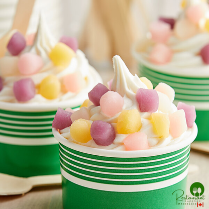 Bossen Assorted Mini Mochi Flavored Rice Cakes 10.6 oz. - 24/Case