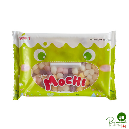 Bossen Assorted Mini Mochi Flavored Rice Cakes 10.6 oz. - 24/Case