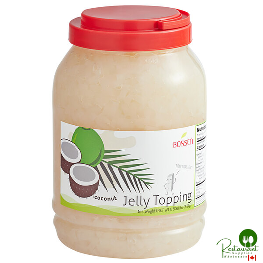 Bossen Coconut Jelly Topping 8.38 lb. - 4/Case