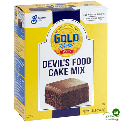 Gold Medal Devil's Food Cake Mix 5 lb. - 6/Case