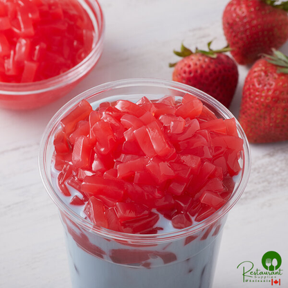 Bossen Strawberry Jelly Topping 8.38 lb. - 4/Case