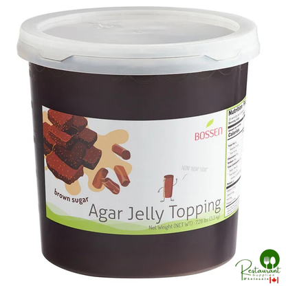 Bossen Brown Sugar Jelly Topping 7.28 lb. - 4/Case