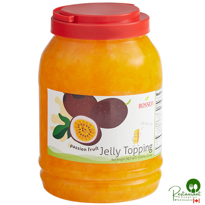Bossen Passion Fruit Jelly Topping 8.38 lb. - 4/Case