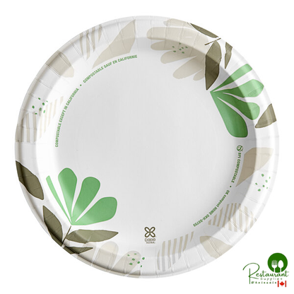 Dixie Ultra Pathways 10 1/16" Heavy Weight Paper Plate - 500/Case