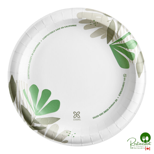 Dixie Pathways 8 1/2" Medium Weight Paper Plate - 500/Case
