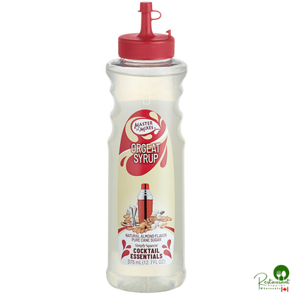 Master of Mixes Almond (Orgeat) Syrup 375 mL - 12/Case