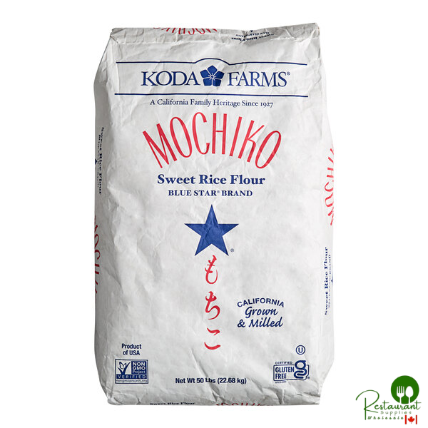 Mochiko Blue Star Sweet Rice Flour 50 lb. – Prime Restaurant Supply ...