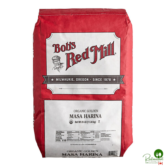 Bob's Red Mill Organic Masa Harina Corn Flour 25 lb