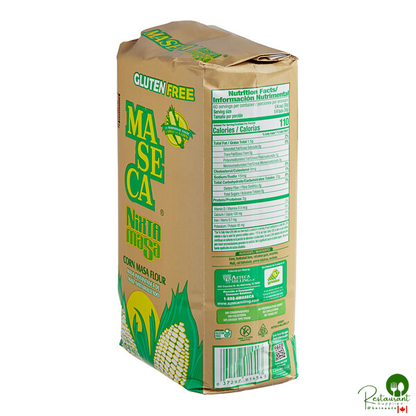 Maseca Nixtamasa Corn Masa Flour 4 lb. - 10/Case