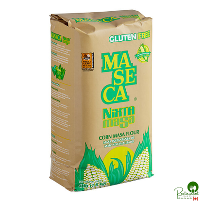 Maseca Nixtamasa Corn Masa Flour 4 lb. - 10/Case