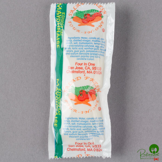 Mayonnaise Low Calorie 12 Gram Portion Packets - 200/Case