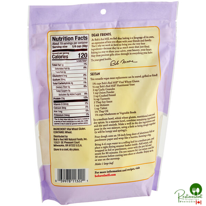 Bob's Red Mill Vital Wheat Gluten 20 oz. - 4/Case