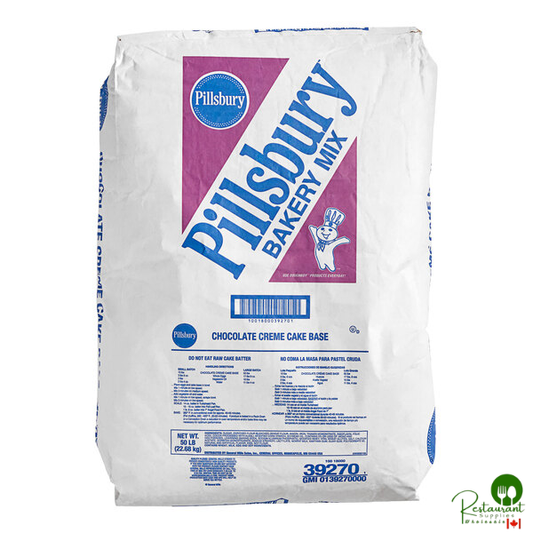 Pillsbury Chocolate Creme Cake Base Mix 50 lb.