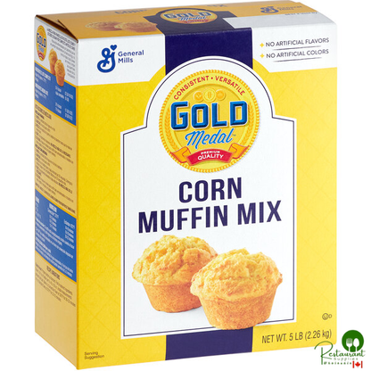 Gold Medal Corn Muffin Mix 5 lb. - 6/Case