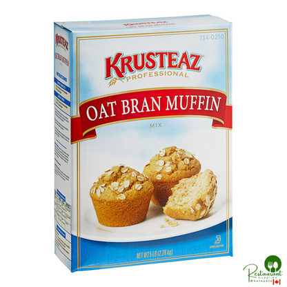 Krusteaz Professional 5 lb. Oat Bran Muffin Mix - 6/Case