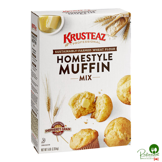 Krusteaz Professional Shepherd's Grain 5 lb. Golden Muffin Mix - 6/Case