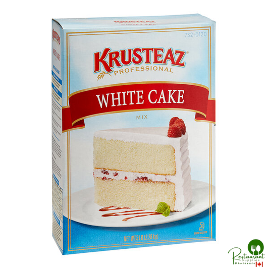 Krusteaz Professional 5 lb. White Cake Mix - 6/Case