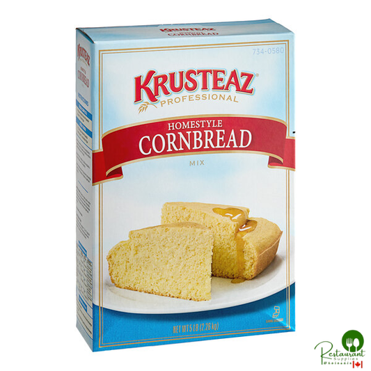 Krusteaz Professional 5 lb. Homestyle Cornbread Mix - 6/Case