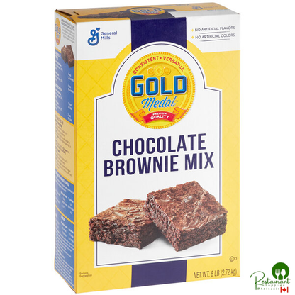Gold Medal Chocolate Brownie Mix 6 lb. - 6/Case