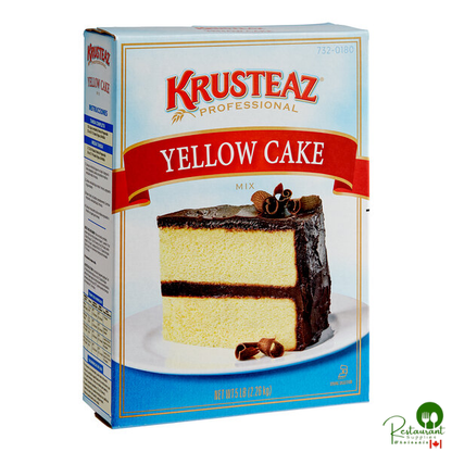 Krusteaz Professional 5 lb. Yellow Cake Mix - 6/Case