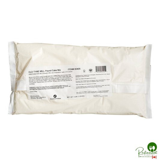 5 lb. Pound Cake Mix - 6/Case