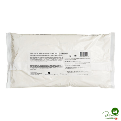 5 lb. Blueberry Muffin Mix - 6/Case