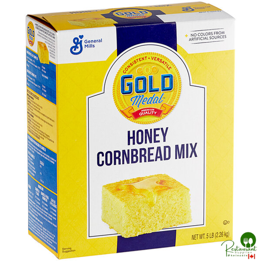 Gold Medal Honey Cornbread Mix 5 lb. - 6/Case