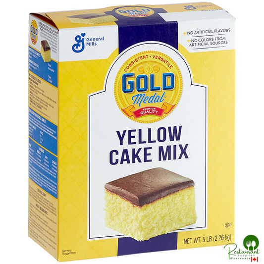 Gold Medal Yellow Cake Mix 5 lb. - 6/Case