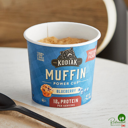 Kodiak Cakes Blueberry Minute Muffin Cup 2.29 oz. - 12/Case
