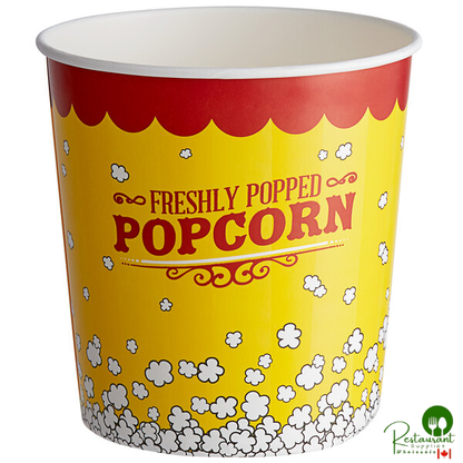 Carnival King 130 oz. Popcorn Bucket - 25/Pack