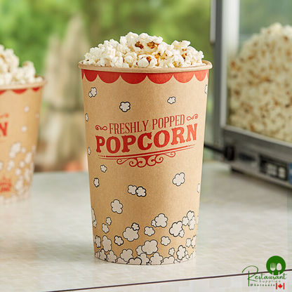 Carnival King Kraft 64 oz. Popcorn Bucket - 45/Pack