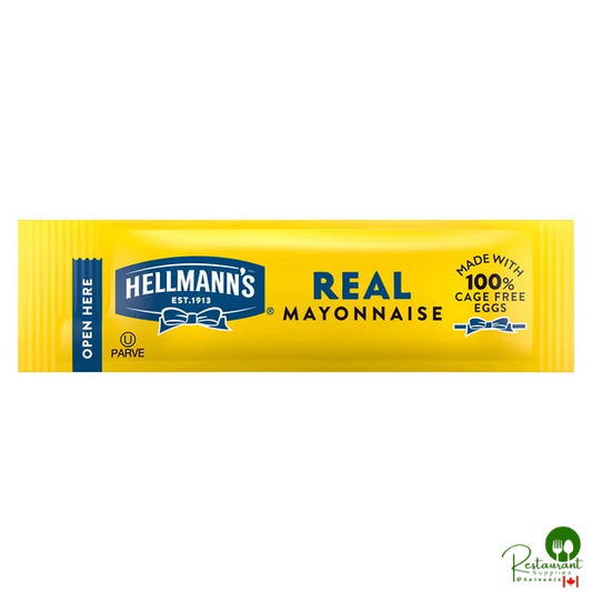Hellmann's Real Mayonnaise 10.6 Gram Portion Packet - 210/Case