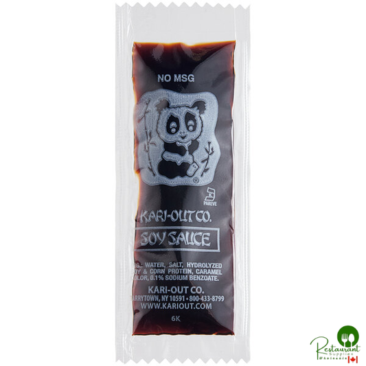 Soy Sauce 8 Gram Portion Packet - 450/Case