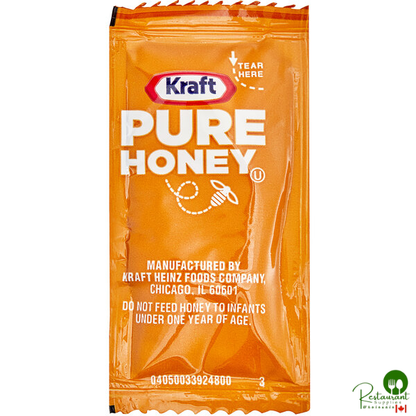 Kraft Pure Honey Packet 9 Gram - 200/Case