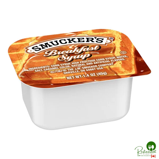 Smucker's Breakfast Syrup 1.4 oz. Portion Cup - 100/Case