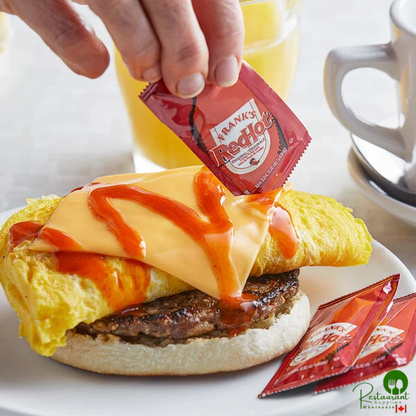 Frank's RedHot 7 Gram Original Cayenne Pepper Hot Sauce Packets - 200/Case