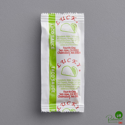 Taco Sauce 9 Gram Portion Packet - 200/Case