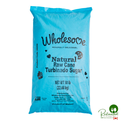 Wholesome Sweeteners Natural Turbinado Sugar 50 lb.