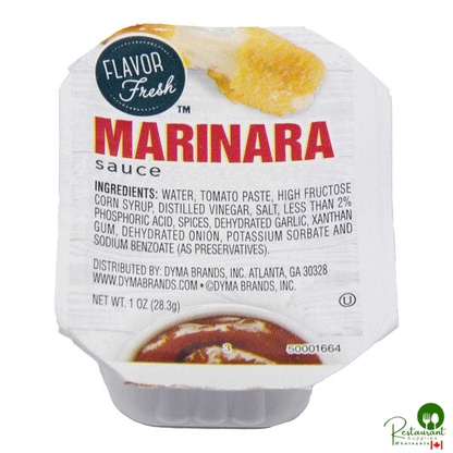 Marinara Sauce 1 oz. Portion Cup - 100/Case