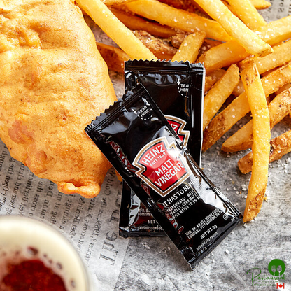 Heinz 9 Gram Malt Vinegar Portion Packets - 200/Case