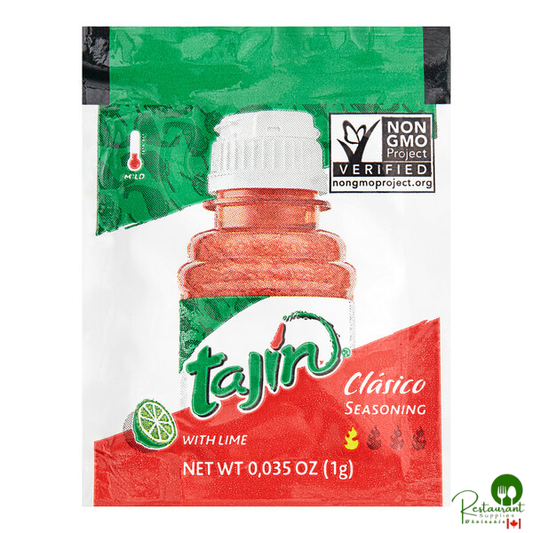 Tajin Classic Seasoning 0.035 oz. Packet - 1,000/Case