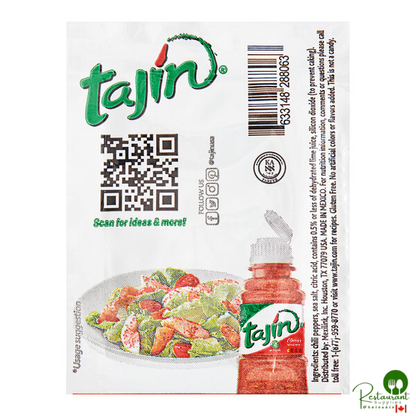 Tajin Classic Seasoning 0.035 oz. Packet - 1,000/Case