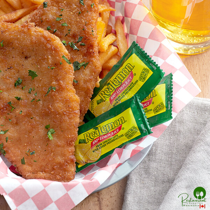 ReaLemon 4 Gram 100% Lemon Juice Packets - 200/Case