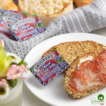 Smucker's Mixed Fruit Jelly .5 oz. Portion Cups - 200/Case