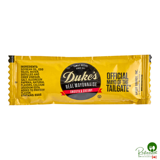 Duke's Real Mayonnaise Packet 9 Grams (0.32 oz.) - 200/Case