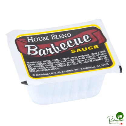 BBQ Sauce 1 oz. Portion Cup - 100/Case