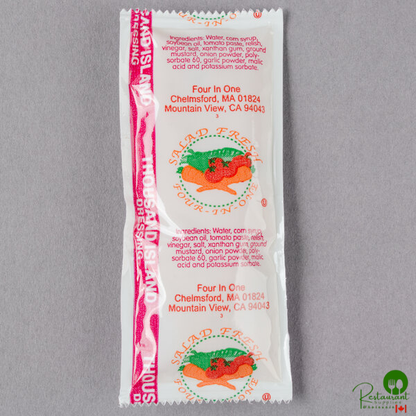 Thousand Island Dressing 12 Gram Portion Packet - 200/Case