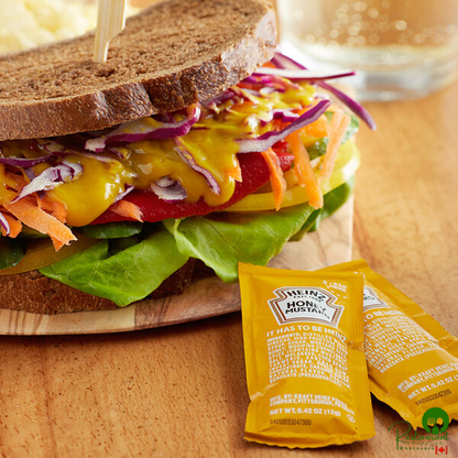 Heinz 12 Gram Honey Mustard Packets - 200/Case