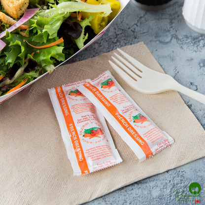 12 Gram French Dressing Portion Packets - 200/Case