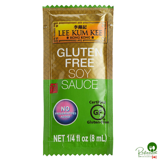 Lee Kum Kee 8 mL Gluten-Free Soy Sauce Packet - 500/Case